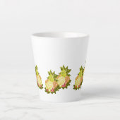 Latte Mug : Fruits tropicaux (Devant)