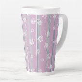 Latte Mug – Gingham Orchard (Angle droit)