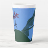 Latte Mug - Hummingbird in Flight  Latte Mok (Voorkant)