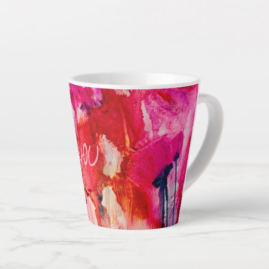 LATTE MUG "JE T'AIME" (Angle droit)