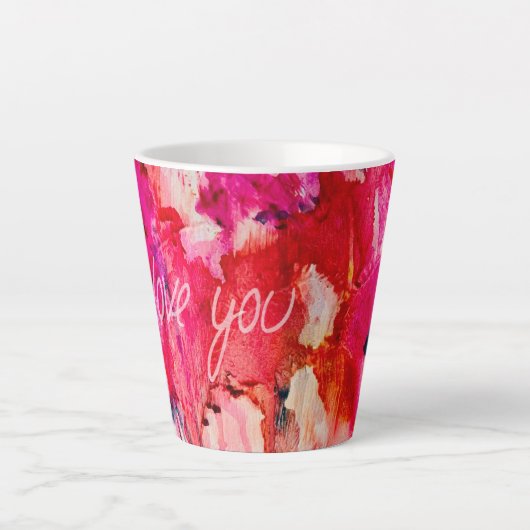 LATTE MUG "JE T'AIME" (Devant)