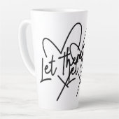 Latte Mug "Laisse-les" (Angle gauche)