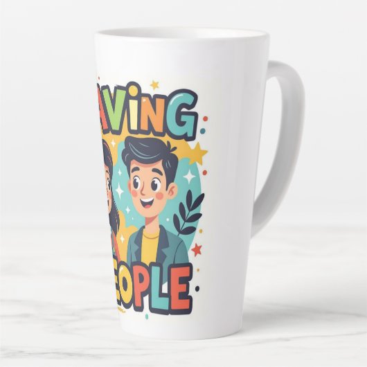 Latte Mug Latte Mok (Rechterhoek)