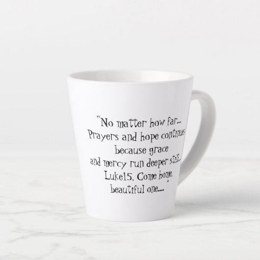 Latte Mug Latte Mok (Rechterhoek)