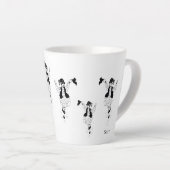 Latte Mug m : Les Ezones grecques dansent (Angle droit)