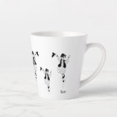 Latte Mug m : Les Ezones grecques dansent (Droite)