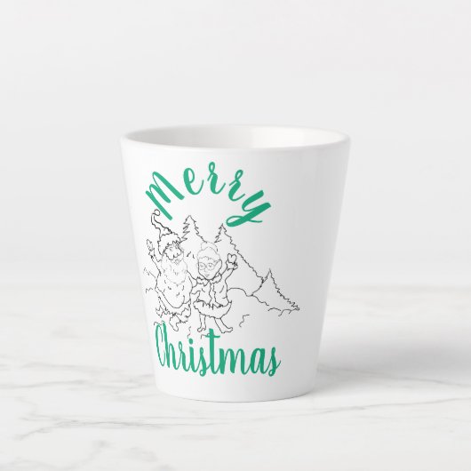 Latte Mug ; M. & Mme Claus (Devant)