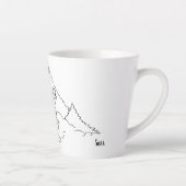 Latte Mug ; M. & Mme Claus (Droite)