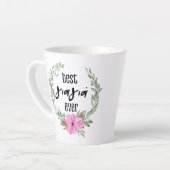 Latte Mug meilleure giagie jamais (Angle gauche)
