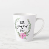 Latte Mug meilleure giagie jamais (Droite)