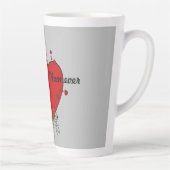 Latte Mug "Meilleure maman" (Droite)