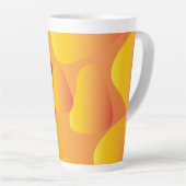Latte Mug motif sans soudure (Angle droit)