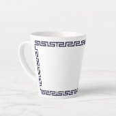 Latte mug "Mykonos" (Angle gauche)