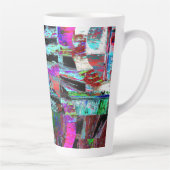 Latte Mug – Neon Pulse (Droite)