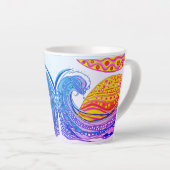 LATTE MUG "OCEANS SLEVER" (Angle droit)