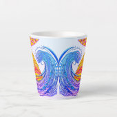 LATTE MUG "OCEANS SLEVER" (Devant)