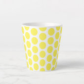 Latte Mug Pois Latte Mug (Devant)