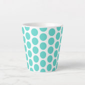 Latte Mug Pois Latte Mug (Devant)