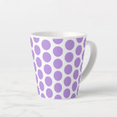 Latte Mug Pois Latte Mug (Angle droit)