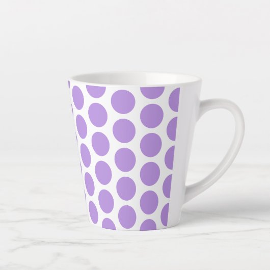 Latte Mug Pois Latte Mug (Droite)