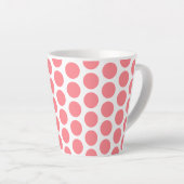 Latte Mug Pois Latte Mug (Angle droit)