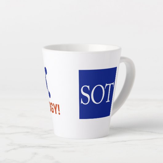 Latte Mug - Posez-Moi Des Questions Sur La Toxicol (Angle droit)