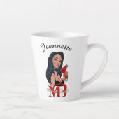 Latte Mug pour Jeannette (Droite)