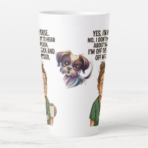 Latte Mug pour les infirmières brûlées.