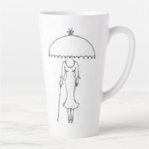 Latte Mug - Qui Portez-Vous ?
