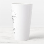 Latte Mug - Qui Portez-Vous ? (Devant)