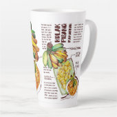 Latte Mug Ramadan Iftar Dish Kolak Banana (Angle droit)