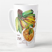 Latte Mug Ramadan Iftar Dish Kolak Banana (Angle gauche)