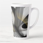 Latte Mug Résumé Tendance Décor intérieur Noir (Droite)