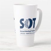 Latte Mug - Réunion annuelle 2021 (Molecule) (Angle droit)