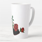 Latte Mug - Rose de Stiletto (Angle droit)