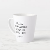 Latte Mug short 12oz. (Angle gauche)