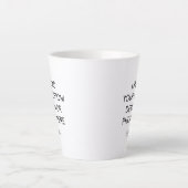 Latte Mug short 12oz. (Devant)