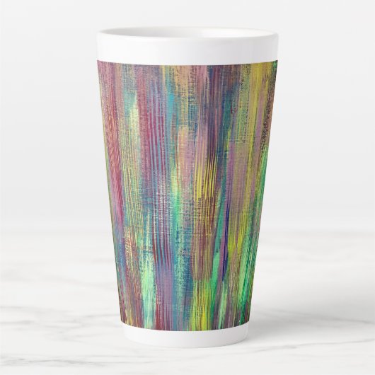 Latte Mug "Stripe Design" (Devant)