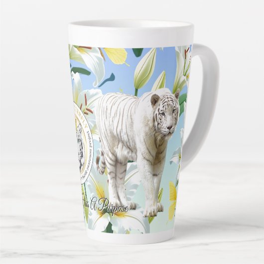 Latte Mug Tiger (Angle droit)