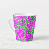 Latte Mug : Tropicle Flower (Angle gauche)