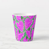 Latte Mug : Tropicle Flower (Devant)