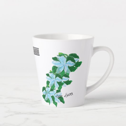 Latte Mug : Un sentiment grec (Droite)