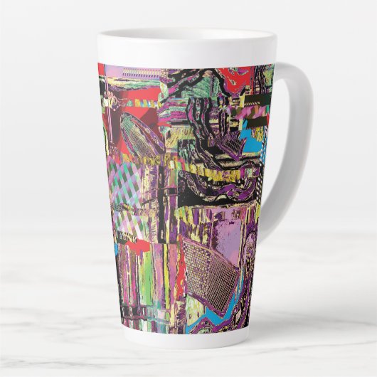 Latte Mug – Urban Fractals (Angle droit)