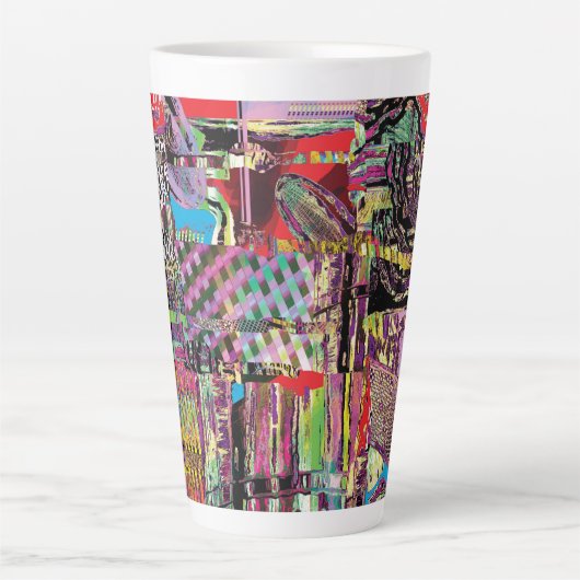 Latte Mug – Urban Fractals (Devant)