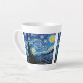 LATTE MUG : VINCENT VAN GOGH : NUIT STARRY (Angle gauche)