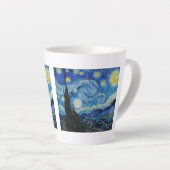 LATTE MUG : VINCENT VAN GOGH : NUIT STARRY (Angle droit)
