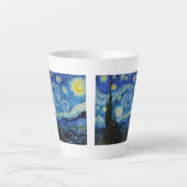 LATTE MUG : VINCENT VAN GOGH : NUIT STARRY (Devant)