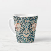 LATTE MUG : WILLIAM MORRIS : HONEYSUCKLE (Angle gauche)