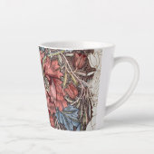 LATTE MUG : WILLIAM MORRIS : HONEYSUCKLE + TULIP (Droite)