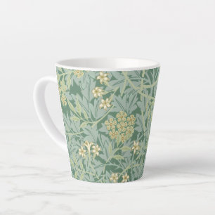 LATTE MUG : WILLIAM MORRIS : JASMINE